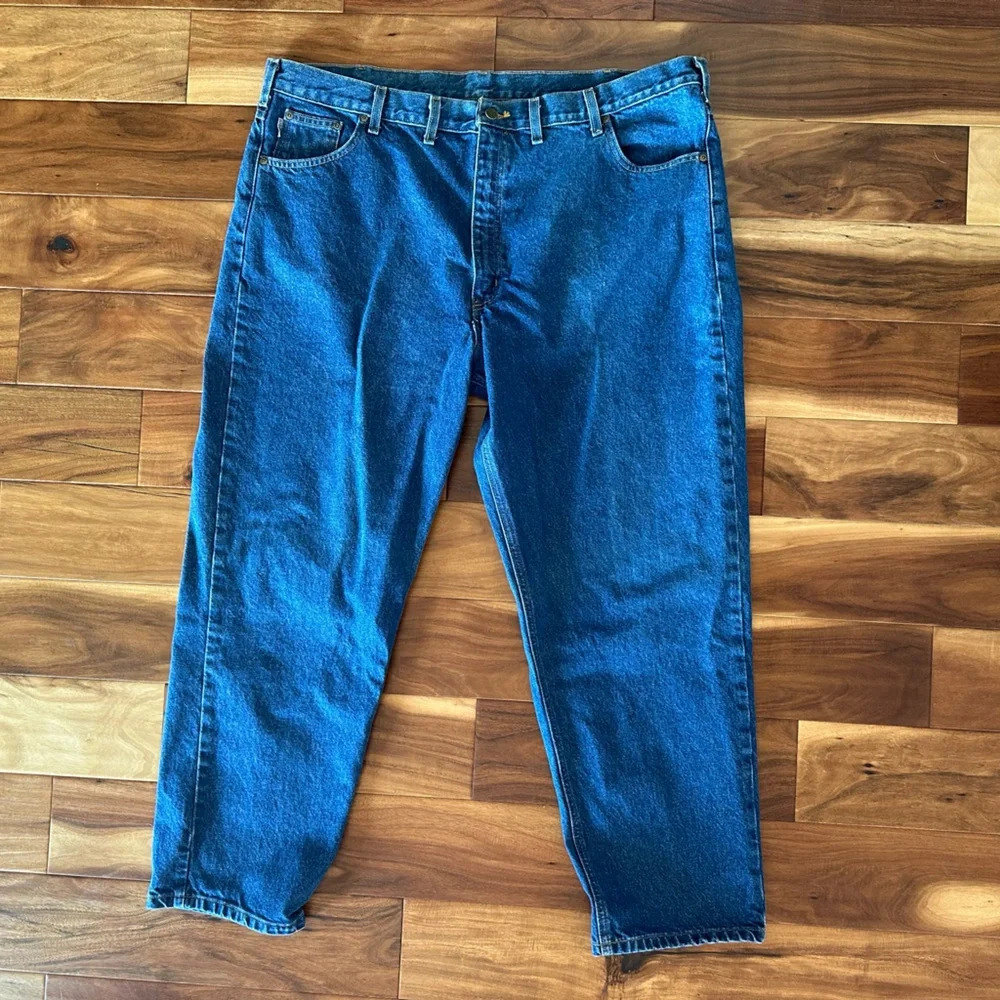 Carhartt Relaxed Fit B17 Denim Jeans size 46x30